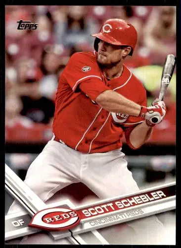 2017 Topps #310 Scott Schebler NM-MT Reds ID:17276 - Baseball Card Single