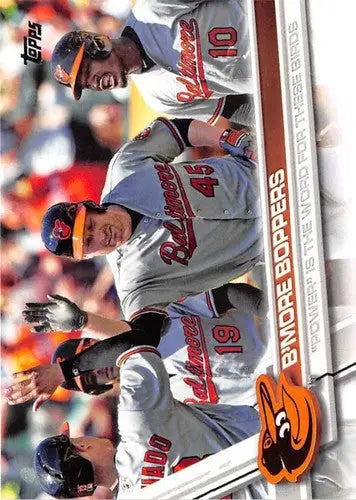2017 Topps #36 B’More Boppers NM-MT Orioles ID:4331
