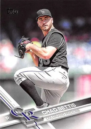2017 Topps #371 Chad Bettis NM-MT Rockies ID:6491 - Baseball Card Single