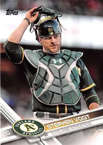 2017 Topps #406 Stephen Vogt NM-MT Athletics ID:5430 - Baseball Card Single