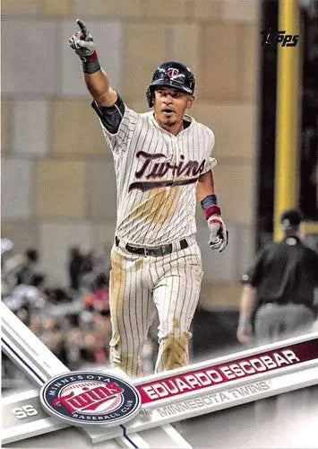 2017 Topps #407 Eduardo Escobar NM-MT Twins - Baseball Card Single