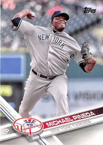 2017 Topps #474 Michael Pineda NM-MT Yankees - Baseball Card Single