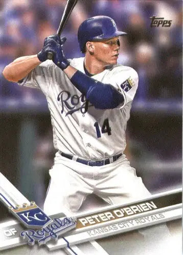 2017 Topps #475 Peter O’Brien NM-MT Royals - Baseball Card Single