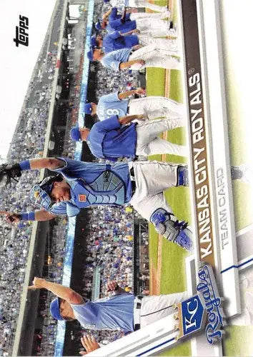 2017 Topps #481 Kansas City Royals NM-MT Royals ID:5435 - Baseball Card Single