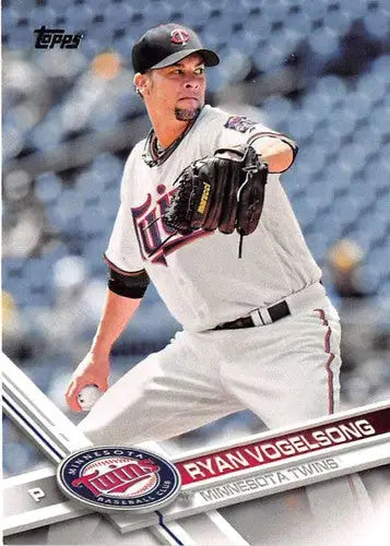 Original gloss Baseball card of Ryan Vogelsong NM-MT from 2017 Topps #491