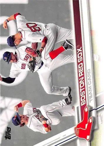 2017 Topps Boston Red Sox baseball card featuring Red Sox player product ID 2778