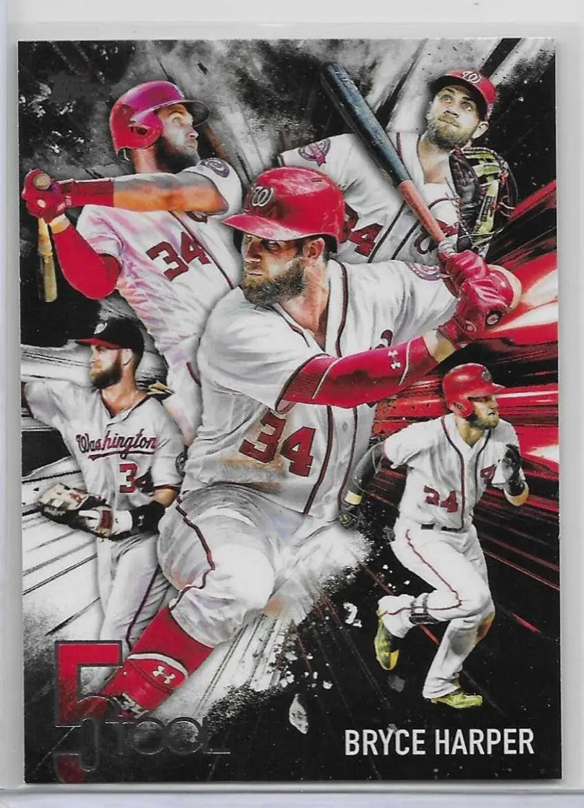 2017 Topps 5 Tool Baseball Bryce Harper Washington Nationals #5T-2 (1389)