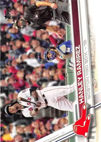 2017 Topps #508 Hanley Ramirez NM-MT Red Sox - Baseball Card Single