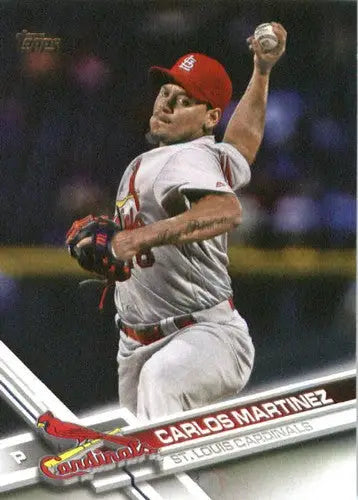 2017 Topps #523 Carlos Martinez NM-MT Cardinals - Baseball Card Single