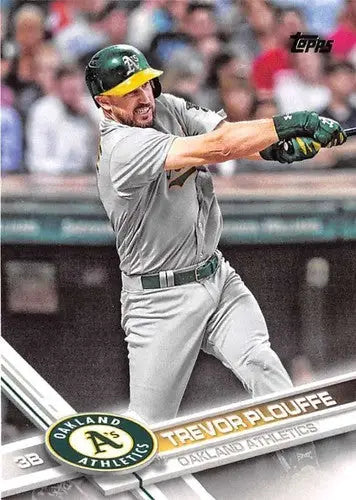 2017 Topps #542 Trevor Plouffe NM-MT Athletics - Baseball Card Single