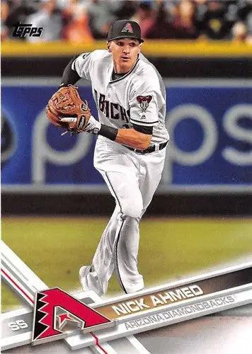 2017 Topps #562 Nick Ahmed NM-MT Diamondbacks - Baseball Card Single