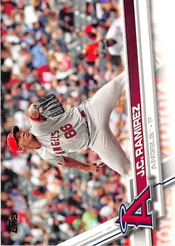 2017 Topps #571 J.C. Ramirez NM-MT Angels - Baseball Card Single