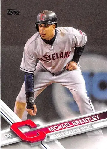 2017 Topps #605 Michael Brantley NM-MT Indians ID:5443 - Baseball Card Single
