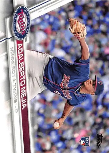 2017 Topps #609 Adalberto Mejia NM-MT RC Rookie Twins - Baseball Card Single