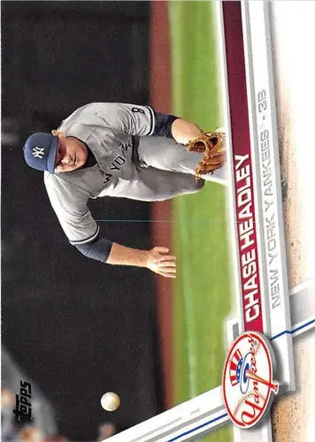 2017 Topps #621 Chase Headley NM-MT Yankees - Baseball Card Single