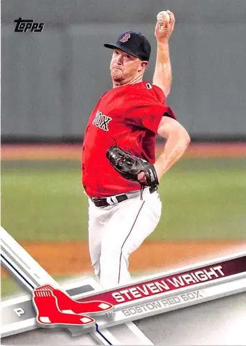 2017 Topps #622 Steven Wright NM-MT Red Sox - Baseball Card Single