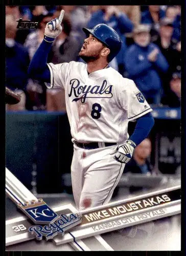 2017 Topps #63 Mike Moustakas NM-MT Royals ID:4333