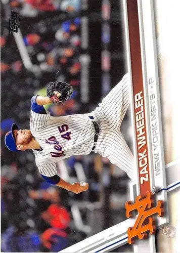 2017 Topps #631 Zack Wheeler NM-MT Mets - Baseball Card Single