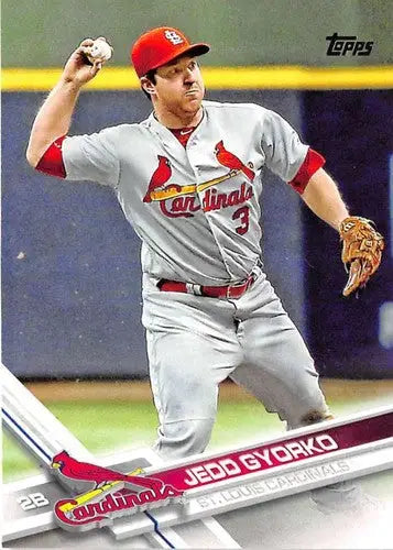 2017 Topps #668 Jedd Gyorko NM-MT Cardinals ID:1711 - Baseball Card Single