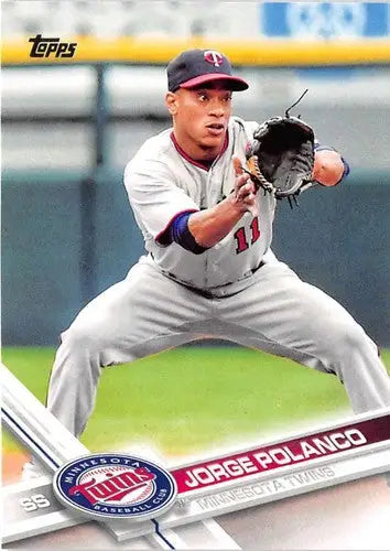 2017 Topps #684 Jorge Polanco NM-MT Twins ID:1713 - Baseball Card Single