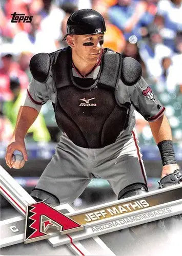 2017 Topps #696 Jeff Mathis NM-MT Diamondbacks - Baseball Card Single