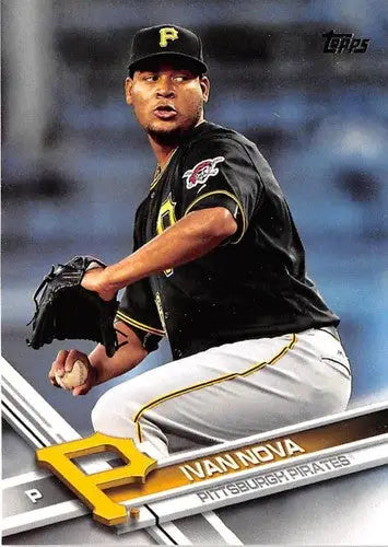 2017 Topps #80 Ivan Nova NM-MT Pirates ID:4335