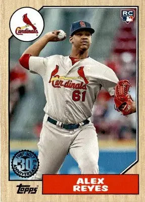2017 Topps #87-79 Alex Reyes 1987 Topps Baseball 30th Anniversary - Baseball Card Single