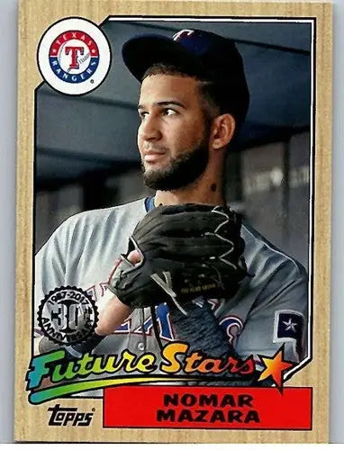 2017 Topps 87 Topps #87-3 Nomar Mazara NM-MT Rangers ID:3728