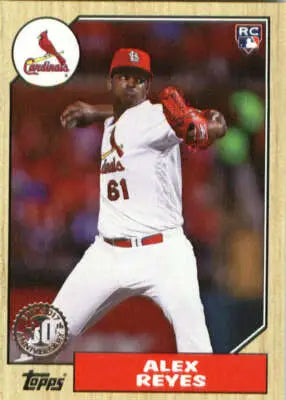 Alex Reyes baseball card from 2017 Topps Rookie and All-Star Edition with original gloss