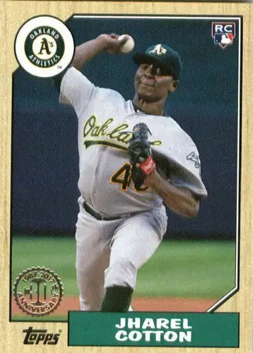 2017 Topps 87 Topps Rookie and All-Star Edition #87-200 Jharel Cotton N ID:20467 - Baseball Card Single