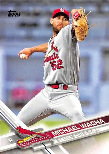 2017 Topps #99 Michael Wacha NM-MT Cardinals - Baseball Card Single