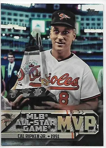 2017 Topps All Star MVPs #ASM-11 Cal Ripken Jr. NM-MT Orioles - Baseball Card Single