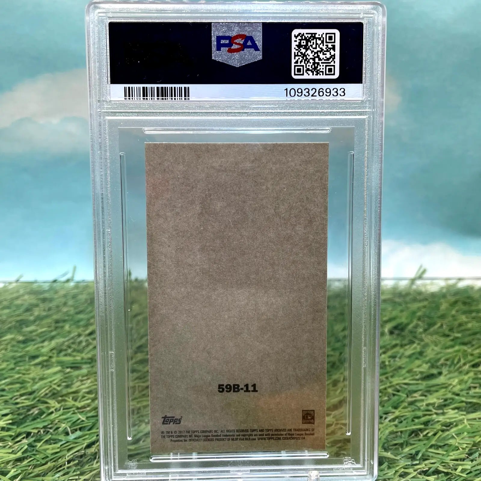 2017 Topps Archives 1959 Bazooka 59B-11 Nolan Ryan PSA 9 Mint