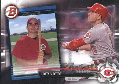 2017 Topps Bowman Then and Now #BOWMAN-15 Joey Votto NM-MT Reds - Baseball Card Single
