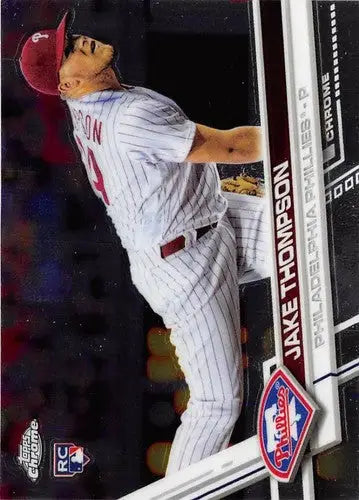 2017 Topps Chrome #7 Jake Thompson NM-MT RC Rookie Phillies - Baseball Card Single