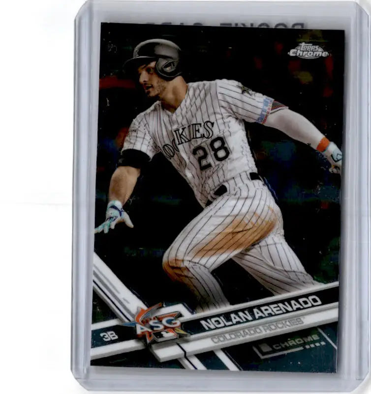 2017 Topps Chrome Update #HMT12 Nolan Arenado - Baseball Card Single