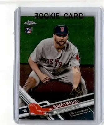 2017 Topps Chrome Update #HMT19 Sam Travis - Baseball Card Single