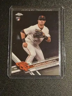 2017 Topps Chrome Update #HMT71 Christian Arroyo - Baseball Card Single