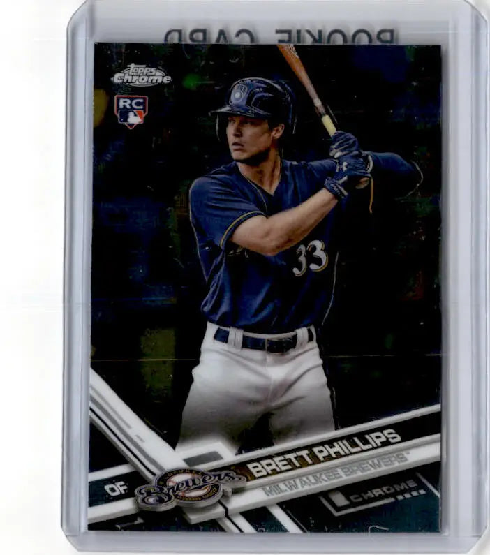 2017 Topps Chrome Update #HMT77 Brett Phillips - Baseball Card Single