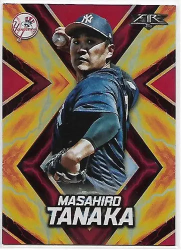 2017 Topps Fire Flame #48 Masahiro Tanaka NM-MT Yankees - Baseball Card Single