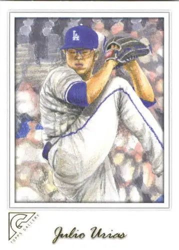 2017 Topps Gallery #141 Julio Urias NM-MT Dodgers - Baseball Card Single