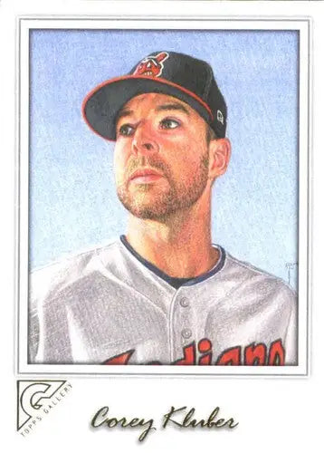 2017 Topps Gallery #73 Corey Kluber NM-MT Indians ID:5364 - Baseball Card Single