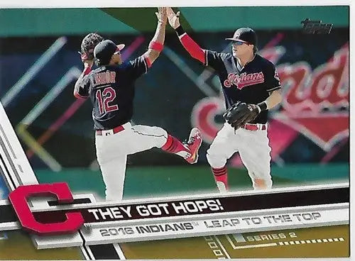 2017 Topps Gold baseball card featuring Simply Sandoval with original gloss and Hops design