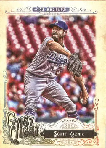 2017 Topps Gypsy Queen #76 Scott Kazmir NM-MT Dodgers ID:19394 - Baseball Card Single