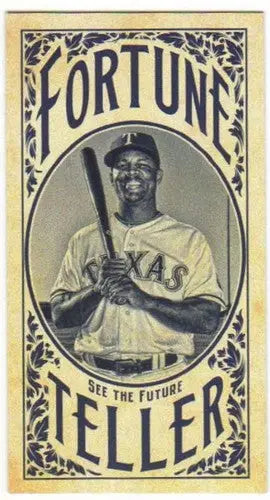 2017 Topps Gypsy Queen Fortune Teller Minis #FT-ABE Adrian Beltre NM-MT Rangers - Baseball Card Single