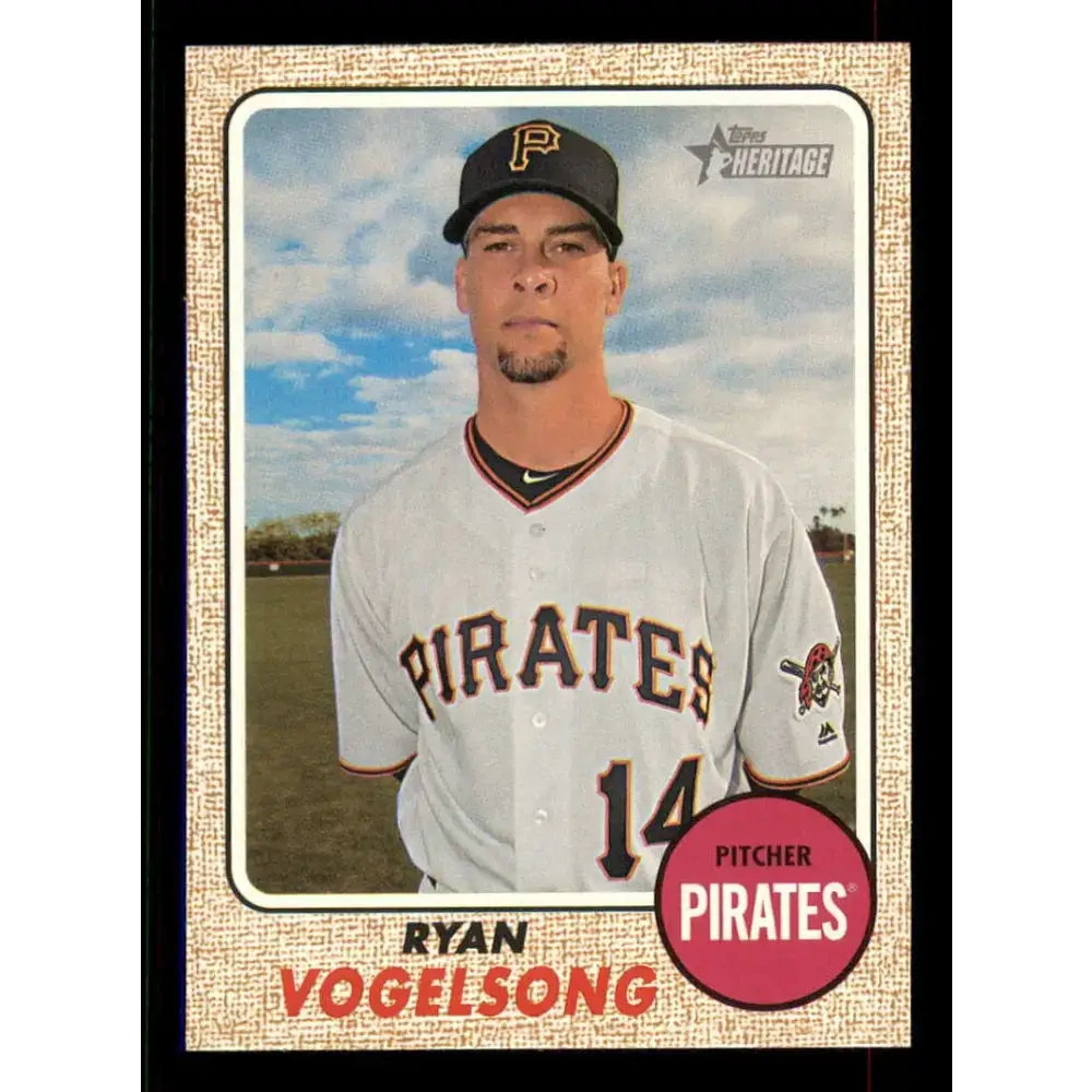 2017 Topps Heritage #236 Ryan Vogelsong NM-MT Pittsburgh Pirates Baseball Card - Baseball Card