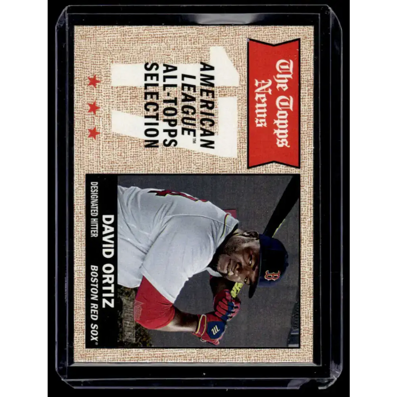 2017 Topps Heritage #361 David Ortiz Boston Red Sox NM-MT Baseball Card - Baseball Card Single