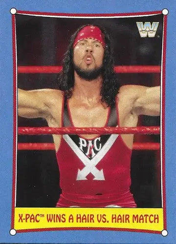 2017 Topps Heritage Bizarre SummerSlam Matches #5 X-Pac NM-MT Wins a Ha ID:16580 - Wrestling Card Single