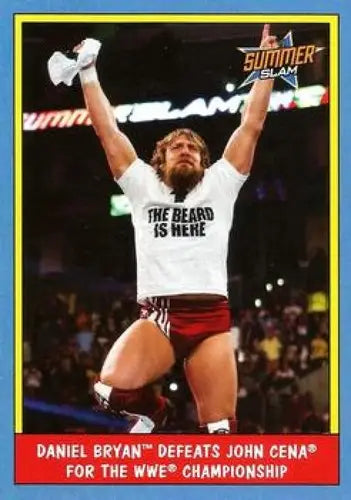 2017 Topps Heritage Thirty Years of SummerSlam #41 Daniel Bryan NM-MT De ID:6229 - Wrestling Card Single