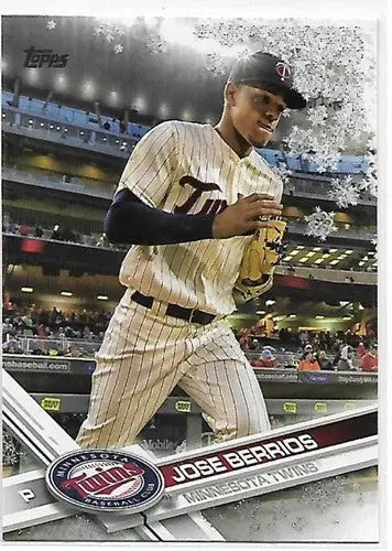 2017 Topps Holiday Metallic Snowflake #HMW10 Jose Berrios NM-MT Twins ID:6648 - Baseball Card Single